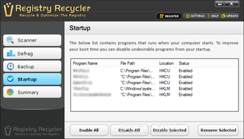 Registry Recycler Portable screenshot 7
