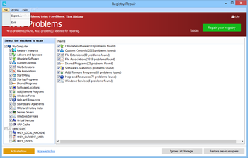 Registry Repair screenshot 2