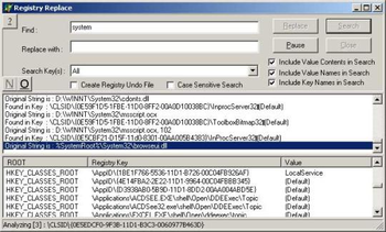 Registry Replacer screenshot