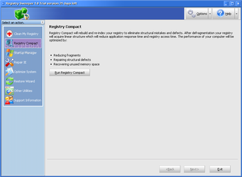 Registry Sweeper screenshot 2