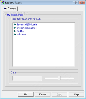 Registry Tweak screenshot