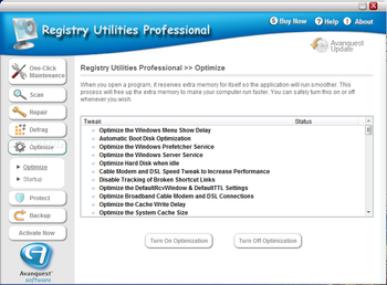 Registry Utilities Professional screenshot 5