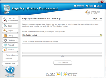Registry Utilities Professional screenshot 7