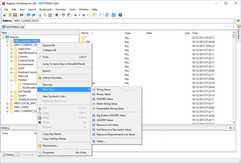 Registry Workshop screenshot 2