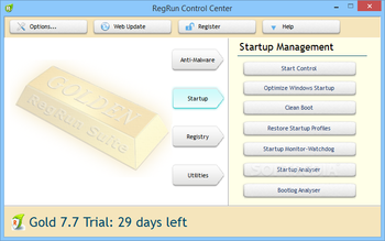 RegRun Security Suite Gold screenshot 3