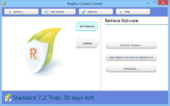RegRun Security Suite Standard screenshot 2