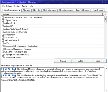 RegSupreme Pro screenshot 2