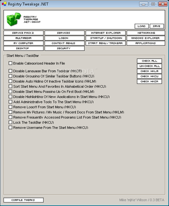RegTweakage.NET screenshot 11