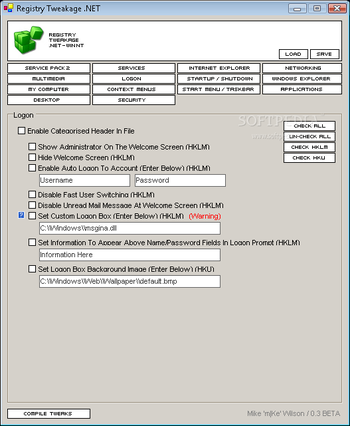 RegTweakage.NET screenshot 6