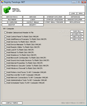 RegTweakage.NET screenshot 9