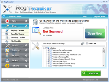 RegTweaker screenshot 3