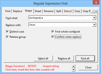 Regular Expression Find screenshot 4