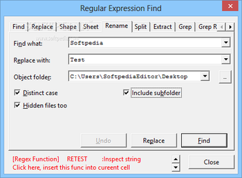 Regular Expression Find screenshot 6