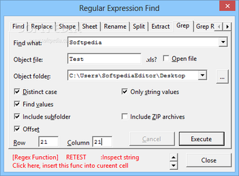 Regular Expression Find screenshot 9