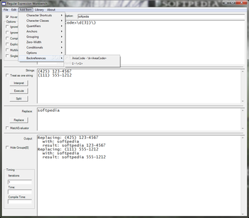 Regular Expression Workbench screenshot 11