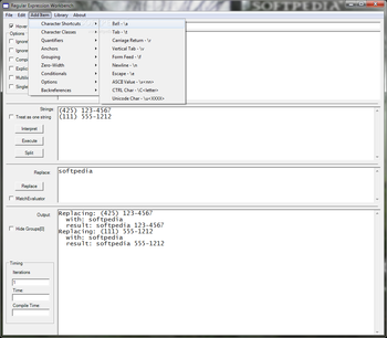 Regular Expression Workbench screenshot 3