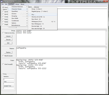 Regular Expression Workbench screenshot 4