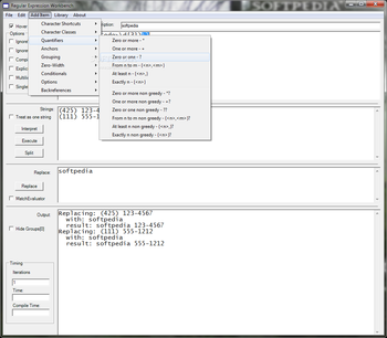 Regular Expression Workbench screenshot 5