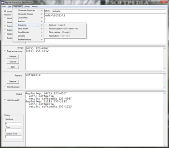 Regular Expression Workbench screenshot 7