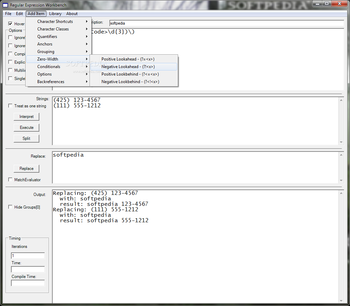 Regular Expression Workbench screenshot 8