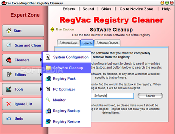 RegVac Registry Cleaner screenshot 6