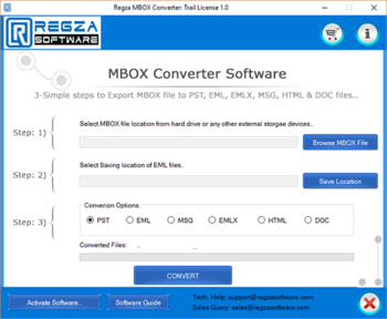 Regza MBOX Converter screenshot