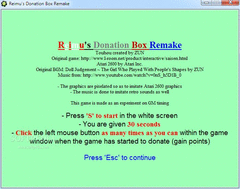 Reimus Donation Box Remake screenshot
