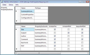REITEC XML-Editor screenshot
