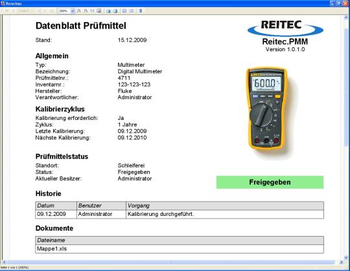 Reitec.PMM screenshot