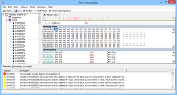 Reko Decompiler screenshot 2