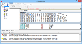Reko Decompiler screenshot 5