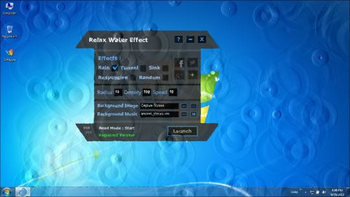 Relax Water Effect screenshot