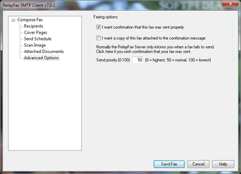 RelayFax Server screenshot 7