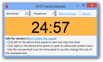 Reliak Timer screenshot