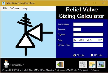 Relief Valve Sizing Calculator screenshot 3