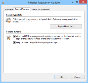 ReliefJet Quicks for Outlook screenshot 11