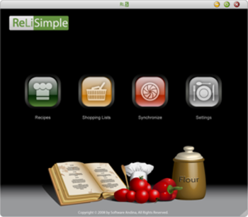 ReLiSimple Recipes and Shopping Lists screenshot