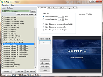 ReMage Image Resizer (formerly Painless Image Resizer Lite) screenshot