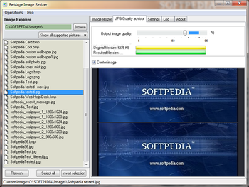 ReMage Image Resizer (formerly Painless Image Resizer Lite) screenshot 2