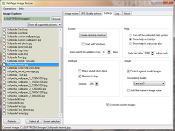 ReMage Image Resizer (formerly Painless Image Resizer Lite) screenshot 3