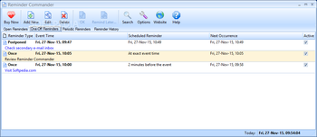 Reminder Commander screenshot 2