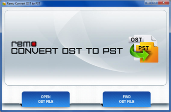 Remo Convert OST to PST screenshot