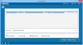 Remo Drive Defrag screenshot 2