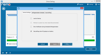 Remo Drive Defrag screenshot 5