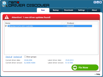 Remo Driver Discover screenshot 2