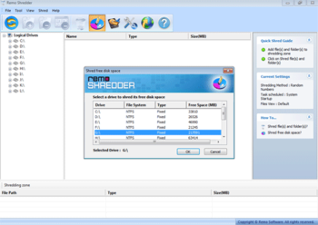Remo File Eraser screenshot