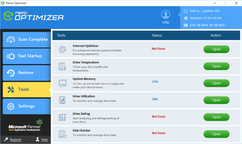 Remo Optimizer screenshot 4