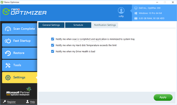 Remo Optimizer screenshot 7