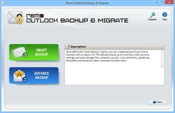 REMO Outlook Backup & Migrate screenshot 2