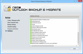 REMO Outlook Backup & Migrate screenshot 4